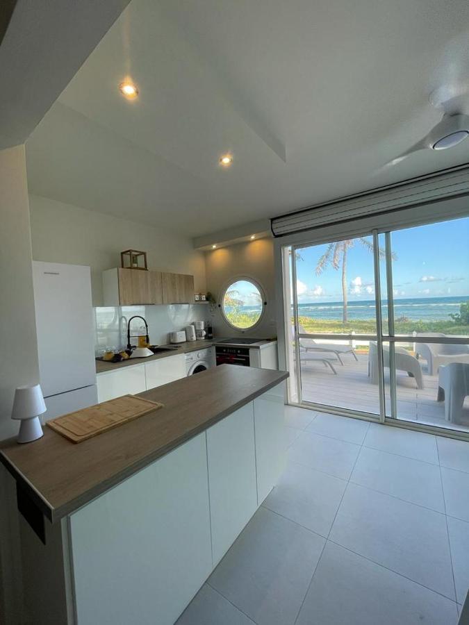 Appartement La Perle, T2 Les Pieds Dans L'Eau A 50M De La Mer Saint-Francois  Exterior foto